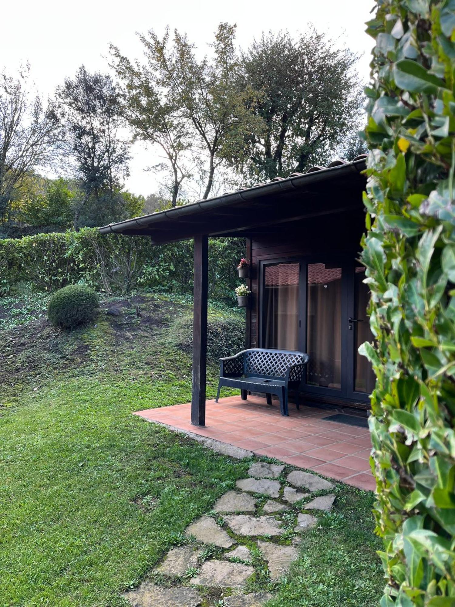 Camping Ecologic Lava Santa Pau Kültér fotó