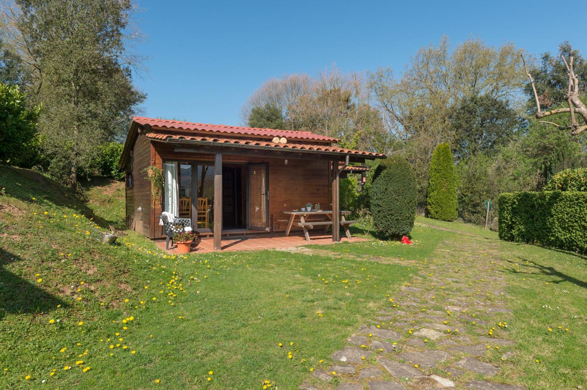 Camping Ecologic Lava Santa Pau Kültér fotó