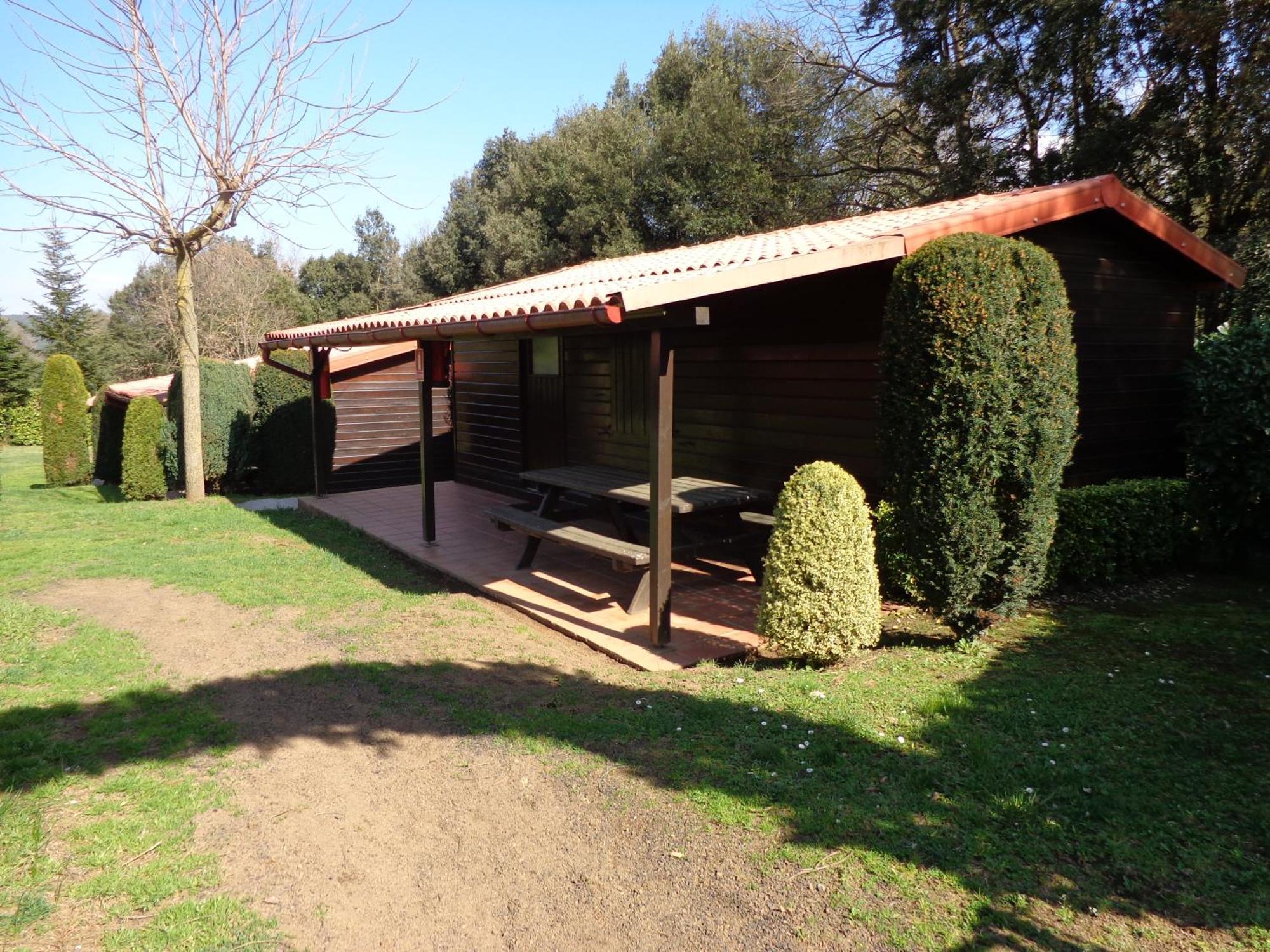 Camping Ecologic Lava Santa Pau Kültér fotó